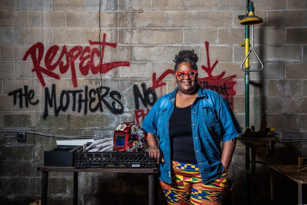 Artist and activist Michelle Browder