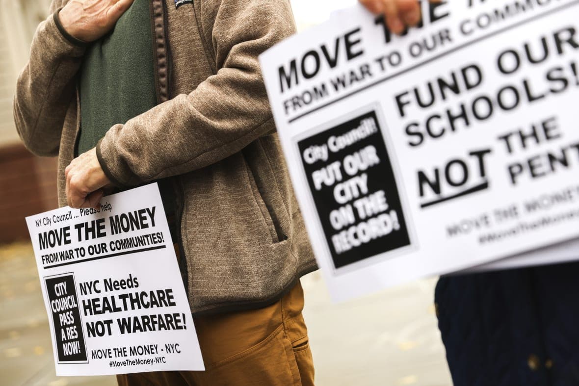 Advocates for people with mental illnesses protest New York City Mayor Eric Adams’ plan