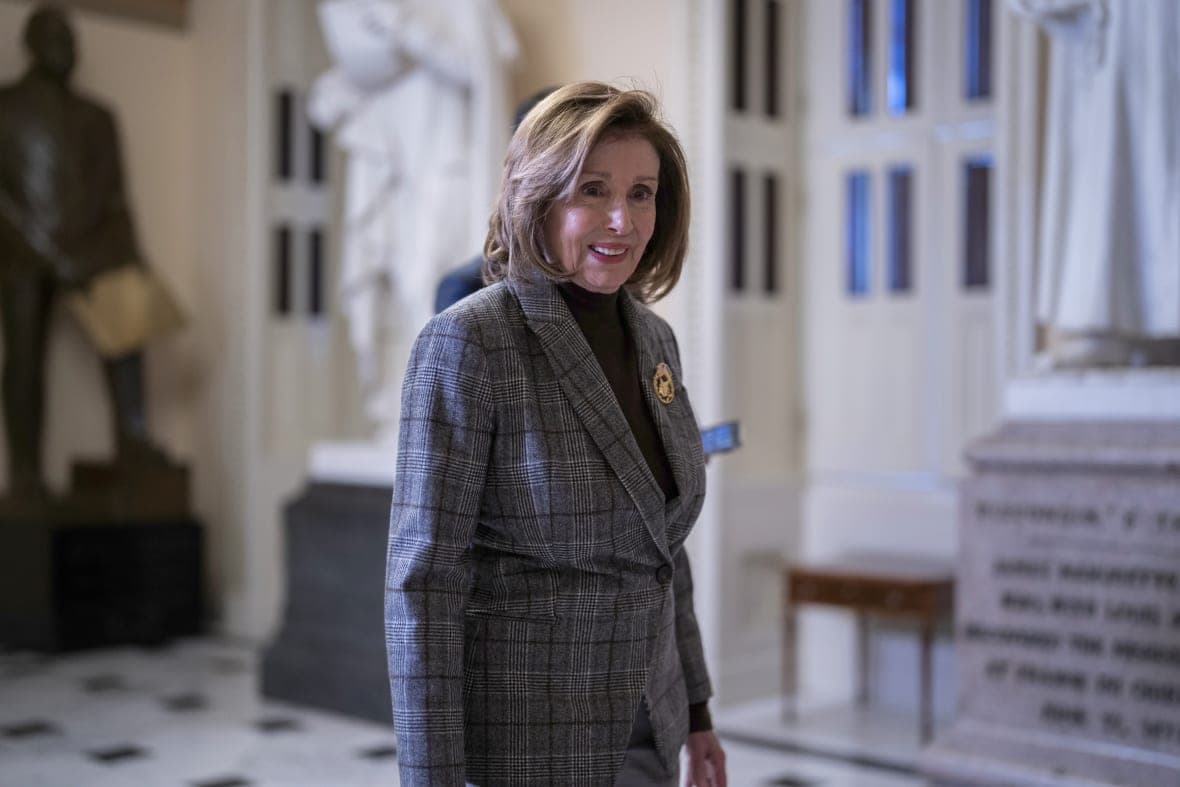 Speaker of the House Nancy Pelosi, D-Calif.