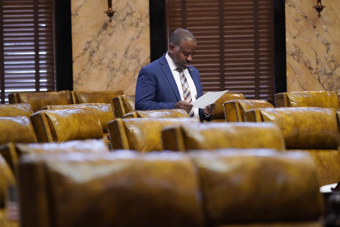 Democratic Representative Ronnie Crudup Jr., of Jackson, Mississippi