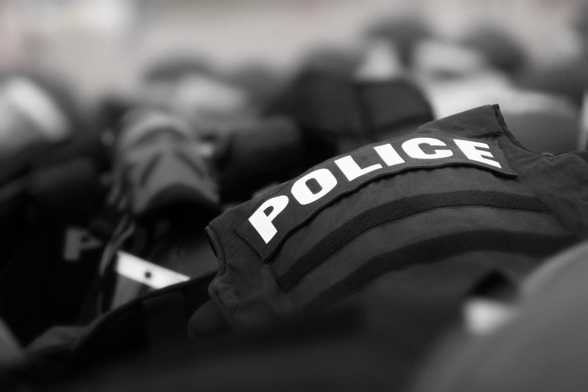 Riot police uniform