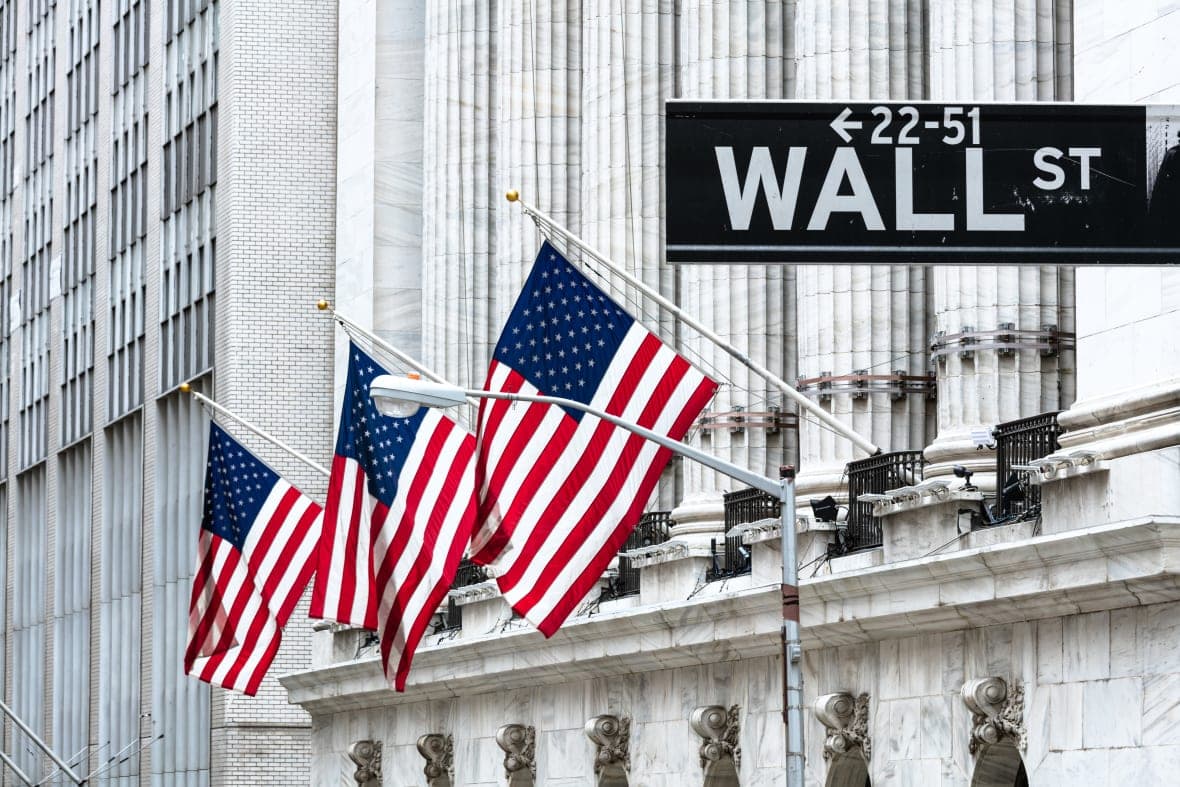 The New York Stock Exchange on Wall Street in New York