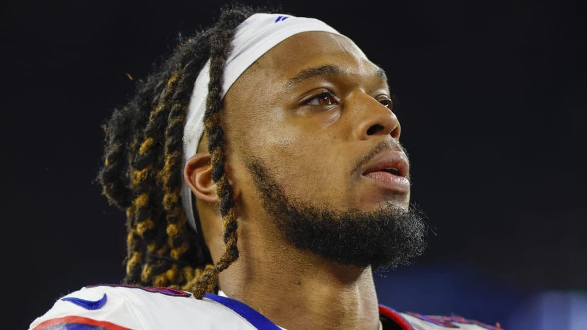 Buffalo Bills defensive back Damar Hamlin