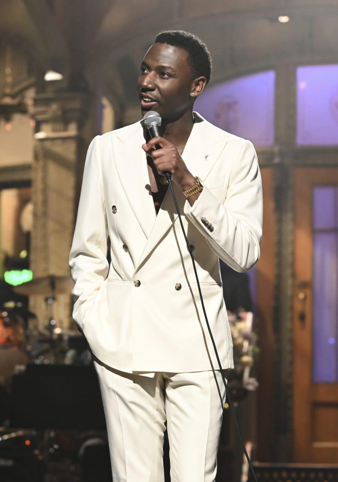 Host Jerrod Carmichael on "Saturday Night Live"