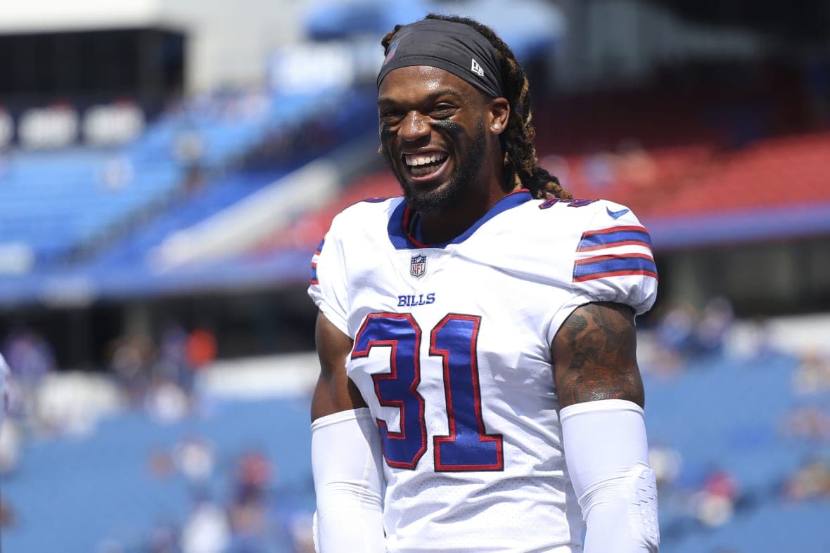 Damar Hamlin of the NFL’s Buffalo Bills