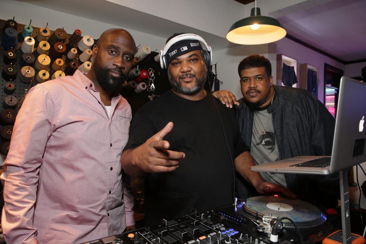 Kelvin “Posdnuos” Mercer, DJ Vincent “Maseo” Mason and David “Trugoy” Jolicoeur of De La Soul