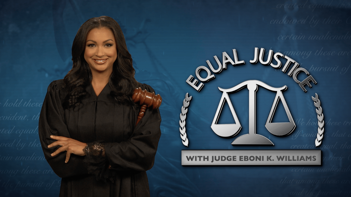 Poster for “Equal Justice with Judge Eboni K. Williams”