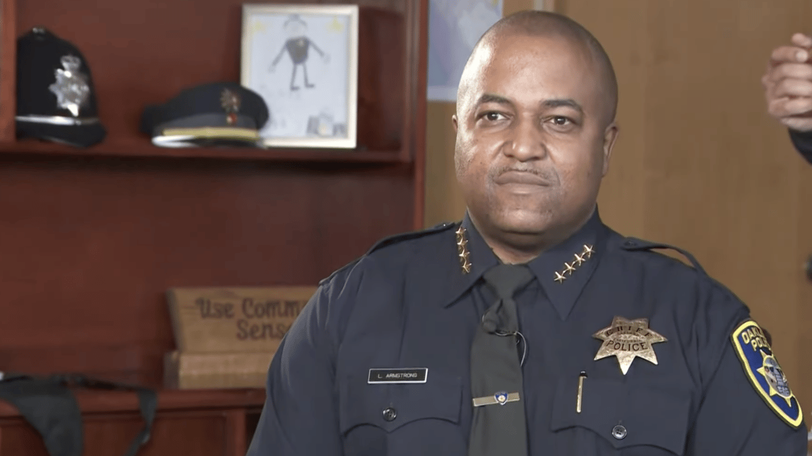 Oakland Police Department chief Leronne Armstrong