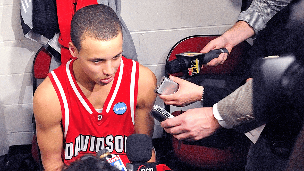 Basketball player Stephen Curry in “Stephen Curry: Underrated”