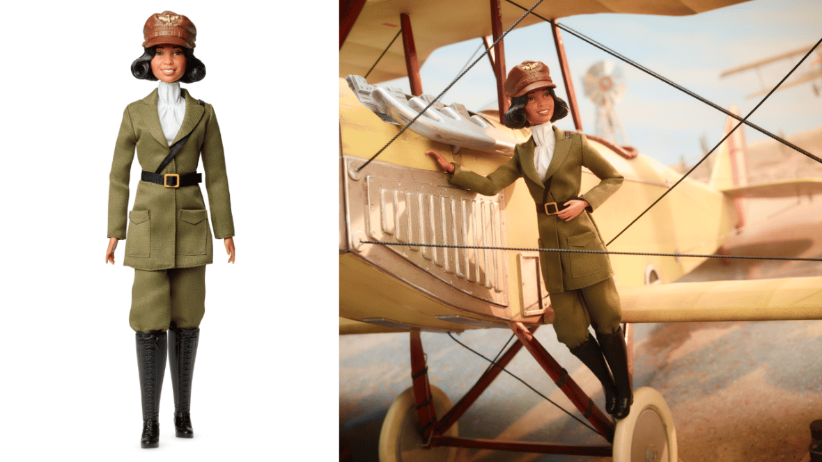 Bessie Coleman Barbie doll