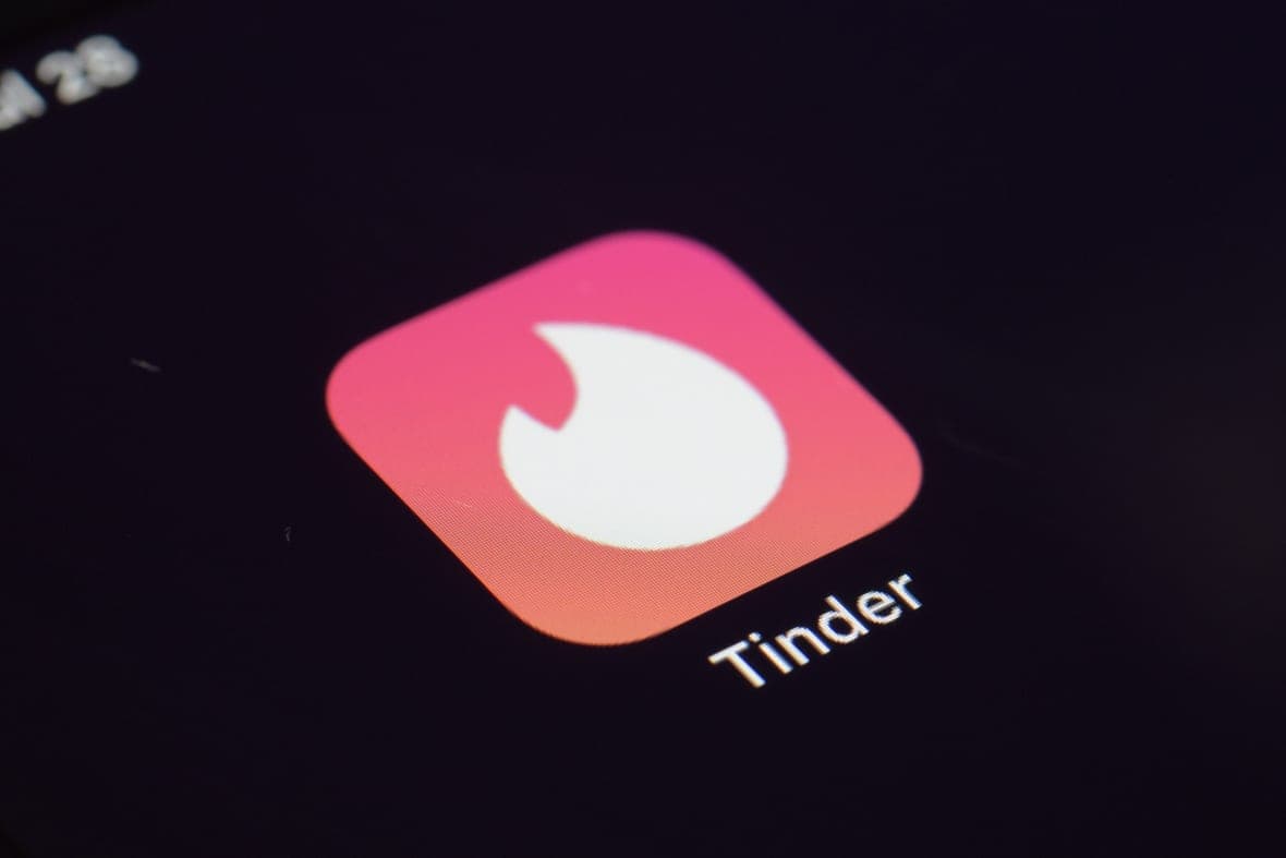 The icon for the Tinder dating app