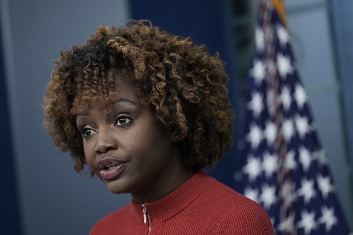White House Press Secretary Karine Jean-Pierre