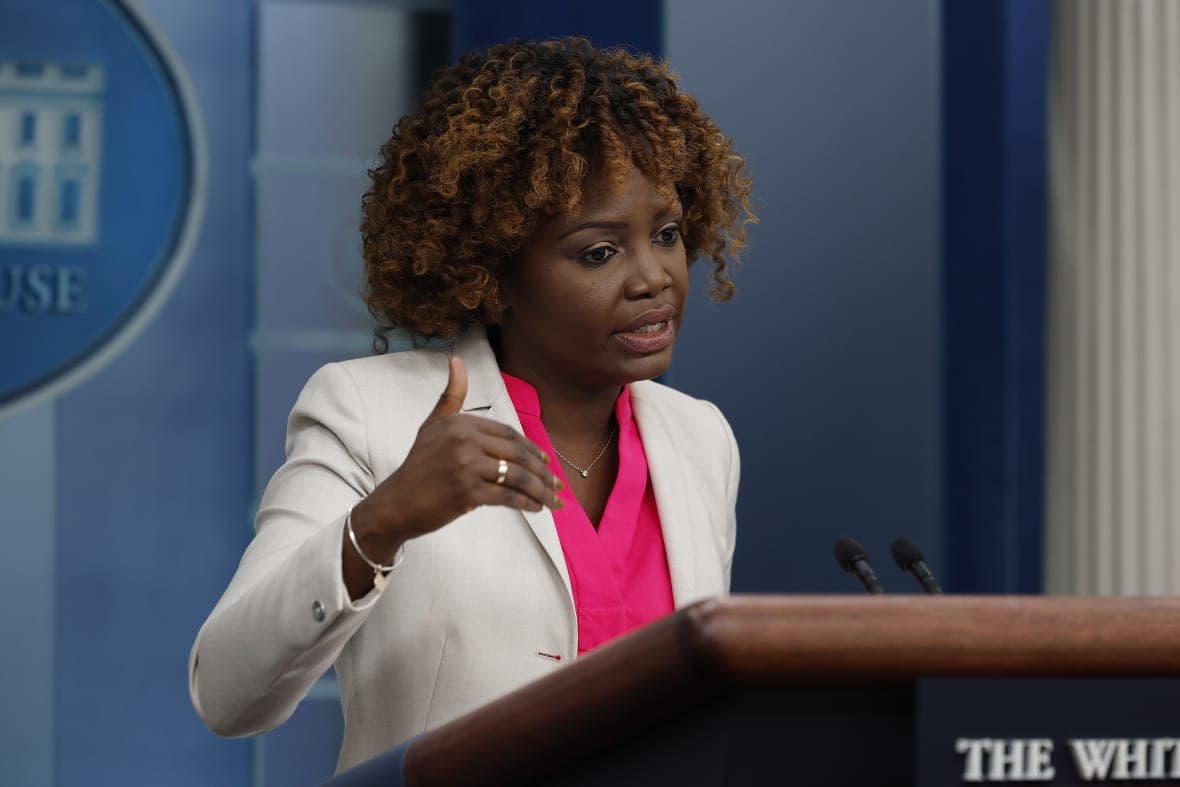 White House Press Secretary Karine Jean-Pierre