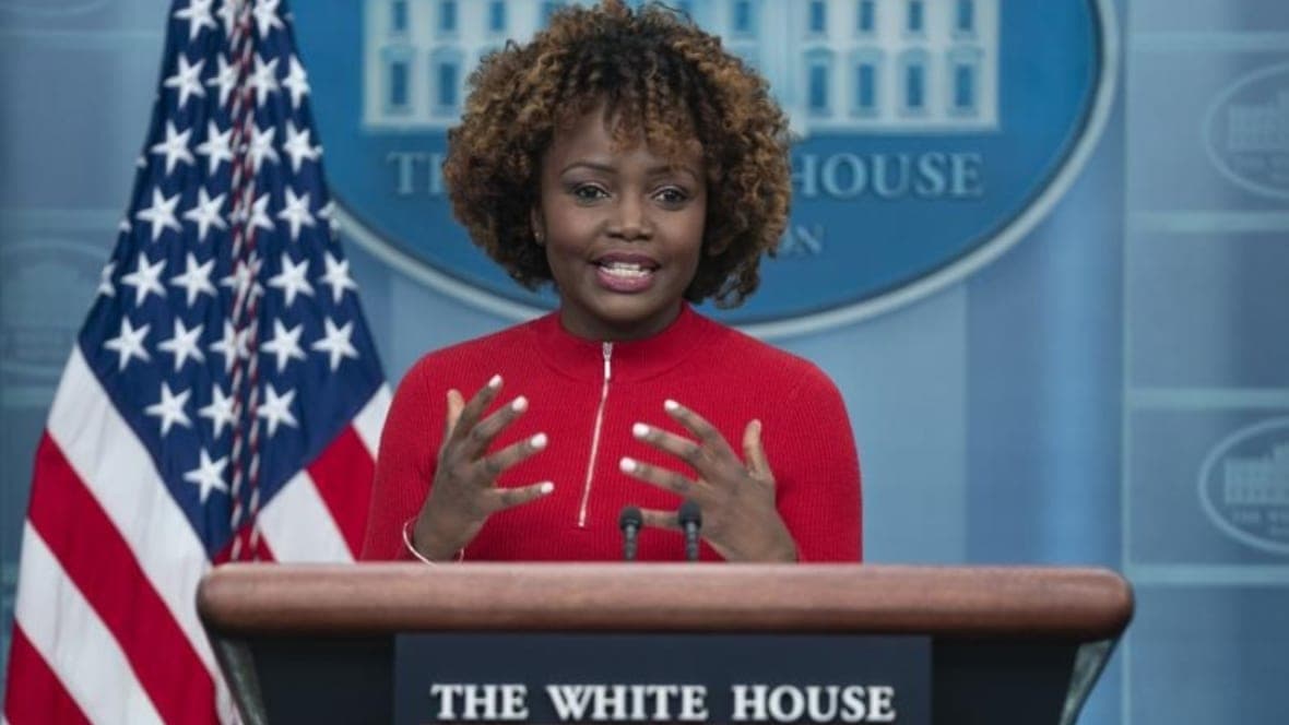 White House Press Secretary Karine Jean-Pierre