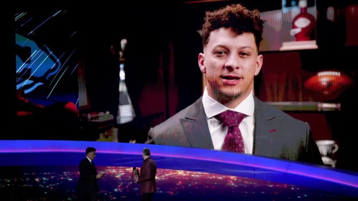 Kansas City Chiefs player Patrick Mahomes