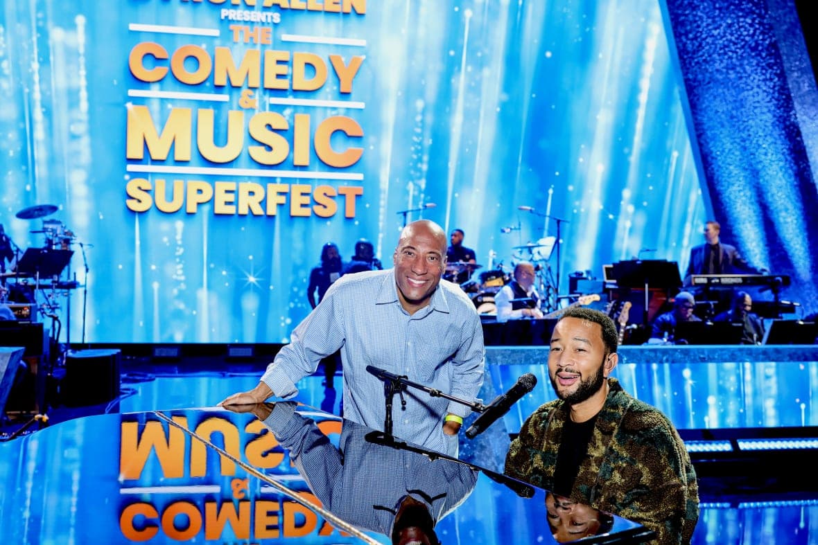 Byron Allen and John Legend