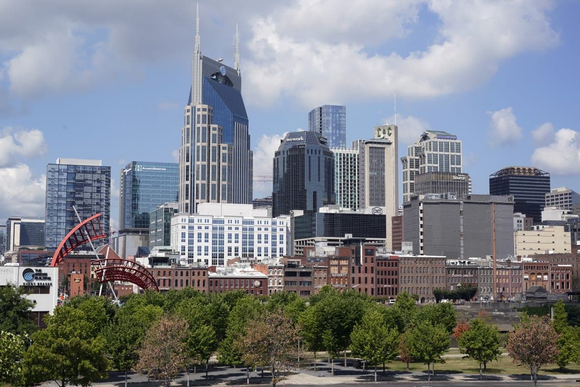 The Nashville, Tenn., skyline