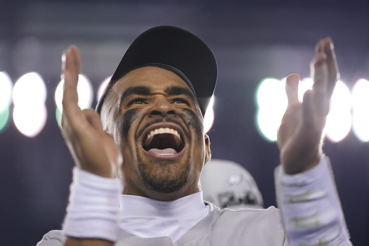 Philadelphia Eagles quarterback Jalen Hurts