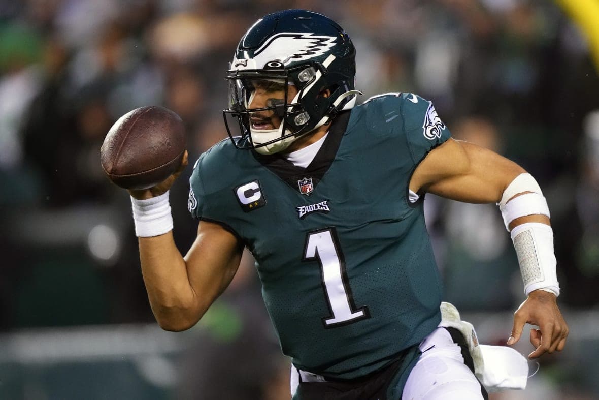 Philadelphia Eagles quarterback Jalen Hurts