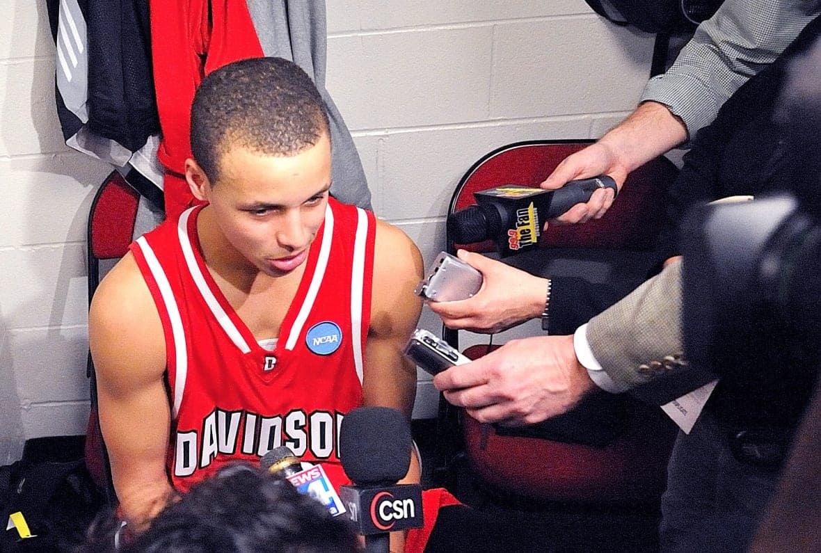 Basketball player Stephen Curry in “Stephen Curry: Underrated” 