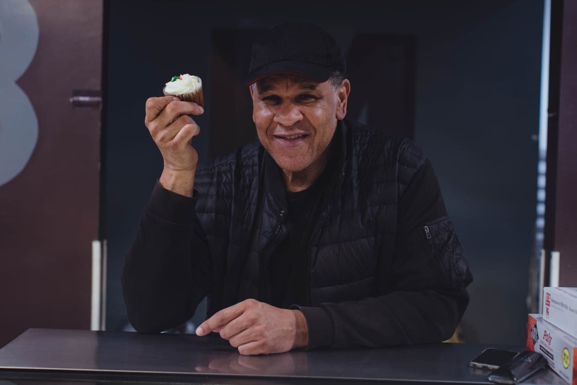 Big Man Bakes founder and cupcake master Chip Brown