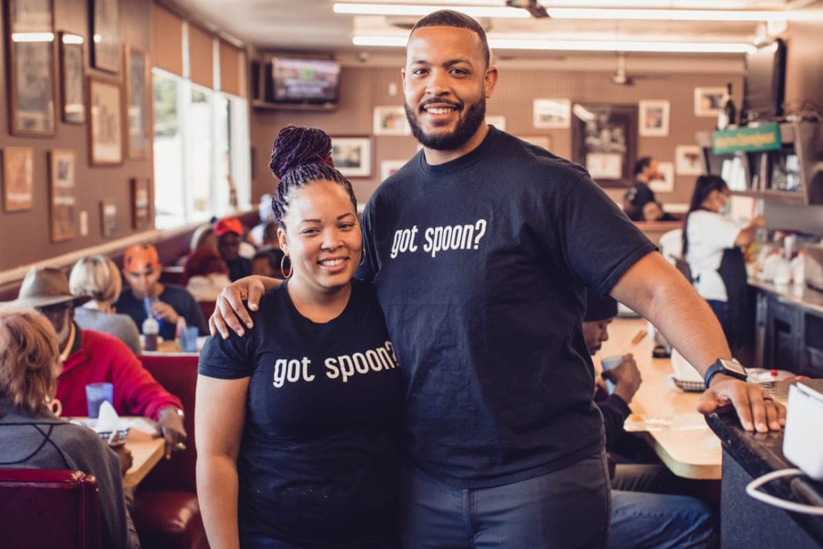 Jessica Bane and Justin Johnson of The Serving Spoon
