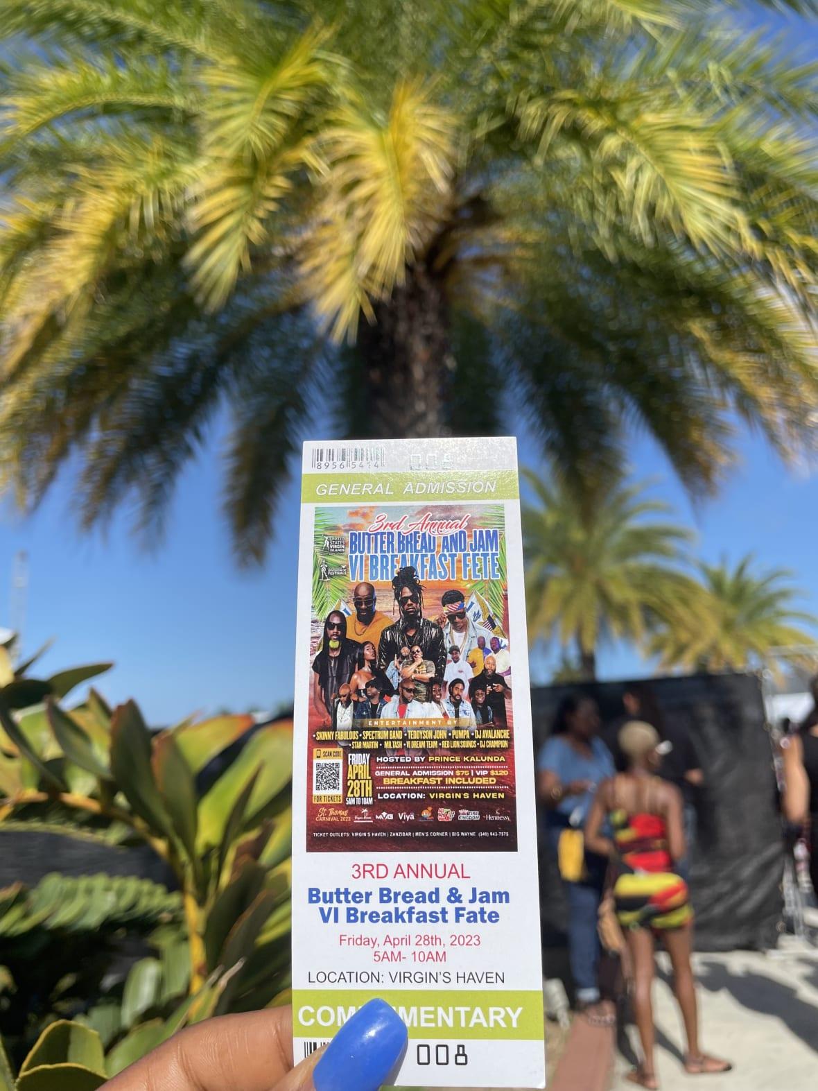 A Carnival ticket