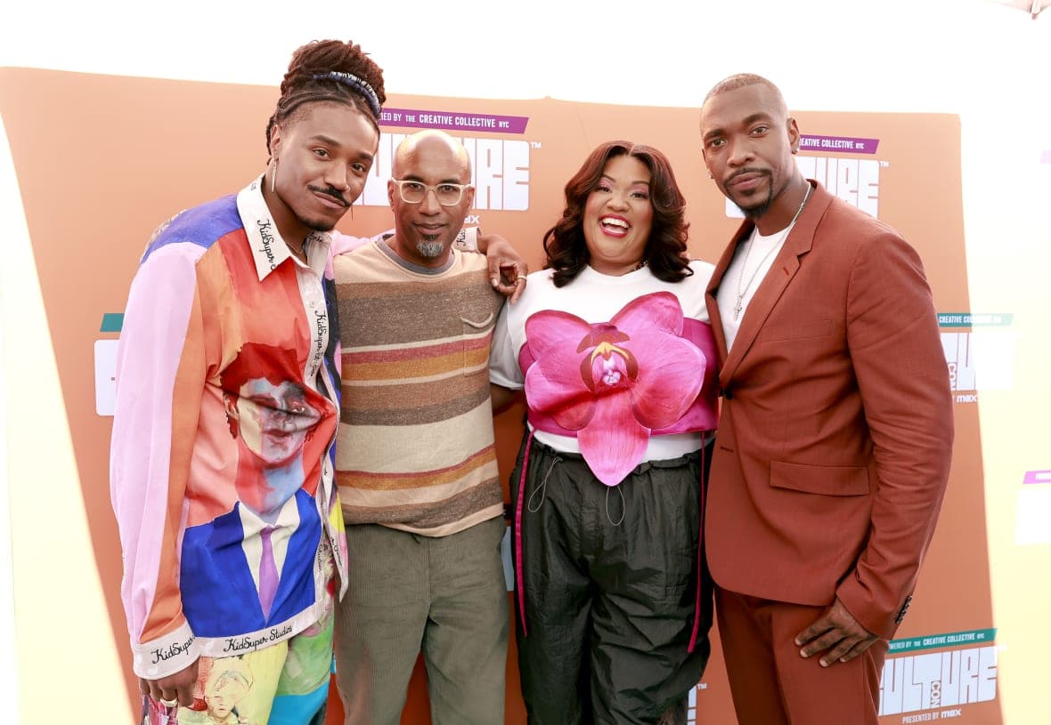 Comedian Dewayne Perkins, director Tim Story, comedian X Mayo and comedian Jay Pharoah