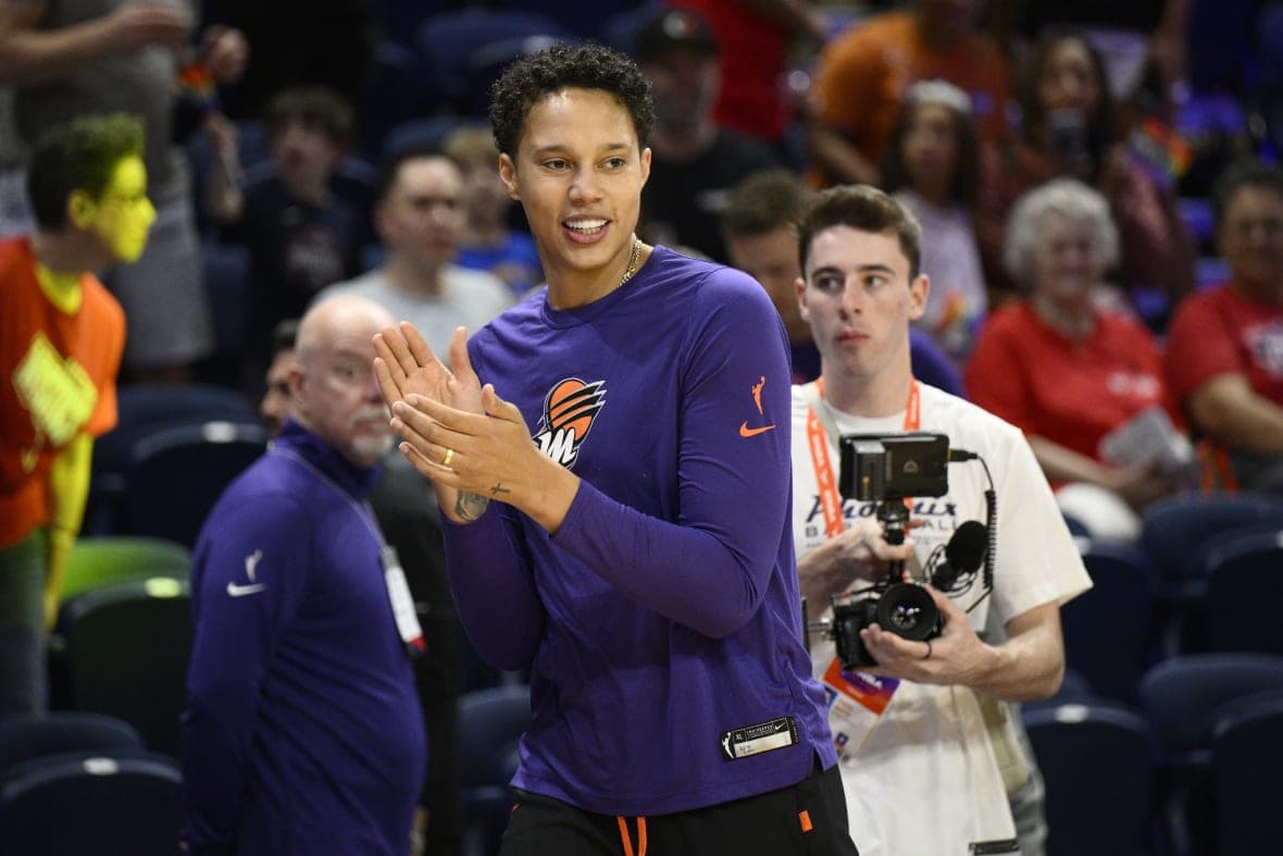 Phoenix Mercury center Brittney Griner
