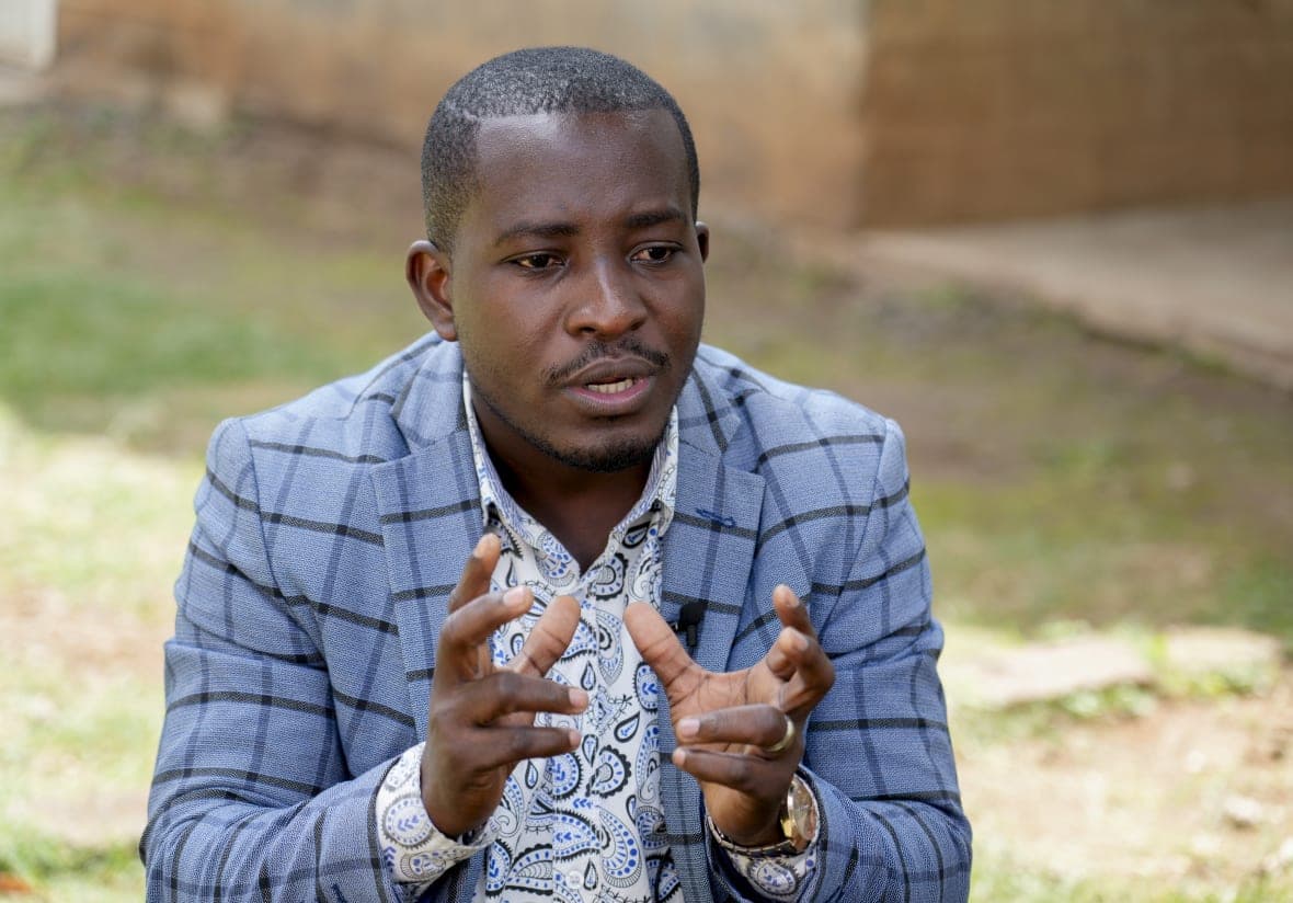 Former Facebook content moderator Nathan Nkunzimana