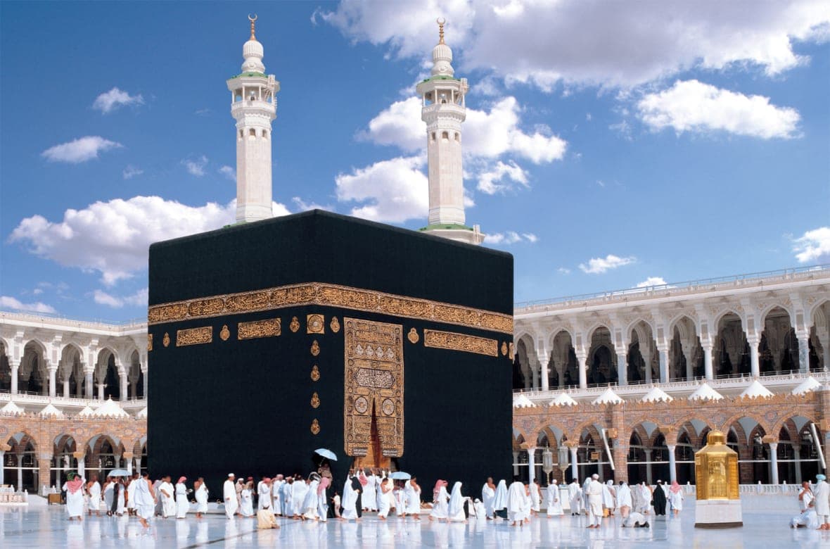 The Kaaba in Saudi Arabia