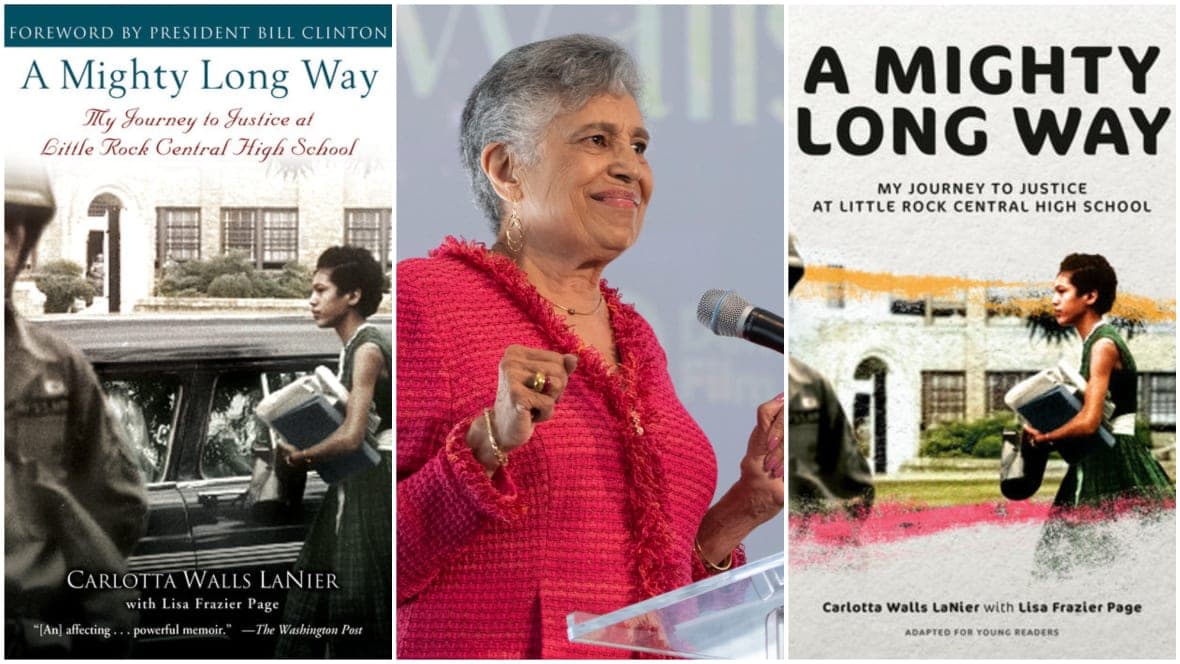 Carlotta Walls LaNier, Little Rock Nine, Brown v. Board of Education, A Mighty Long Way, civil rights, Black history, school segregation, education, theGrio.com