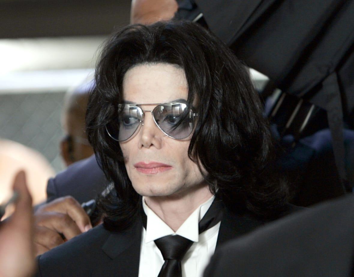 Pop star Michael Jackson