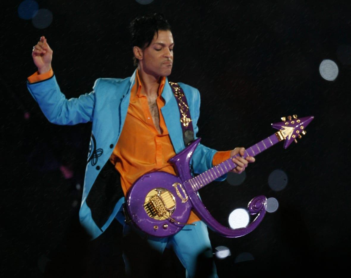 Singer Prince performs
