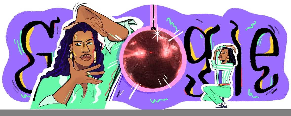 The Google logo with Willi Ninja