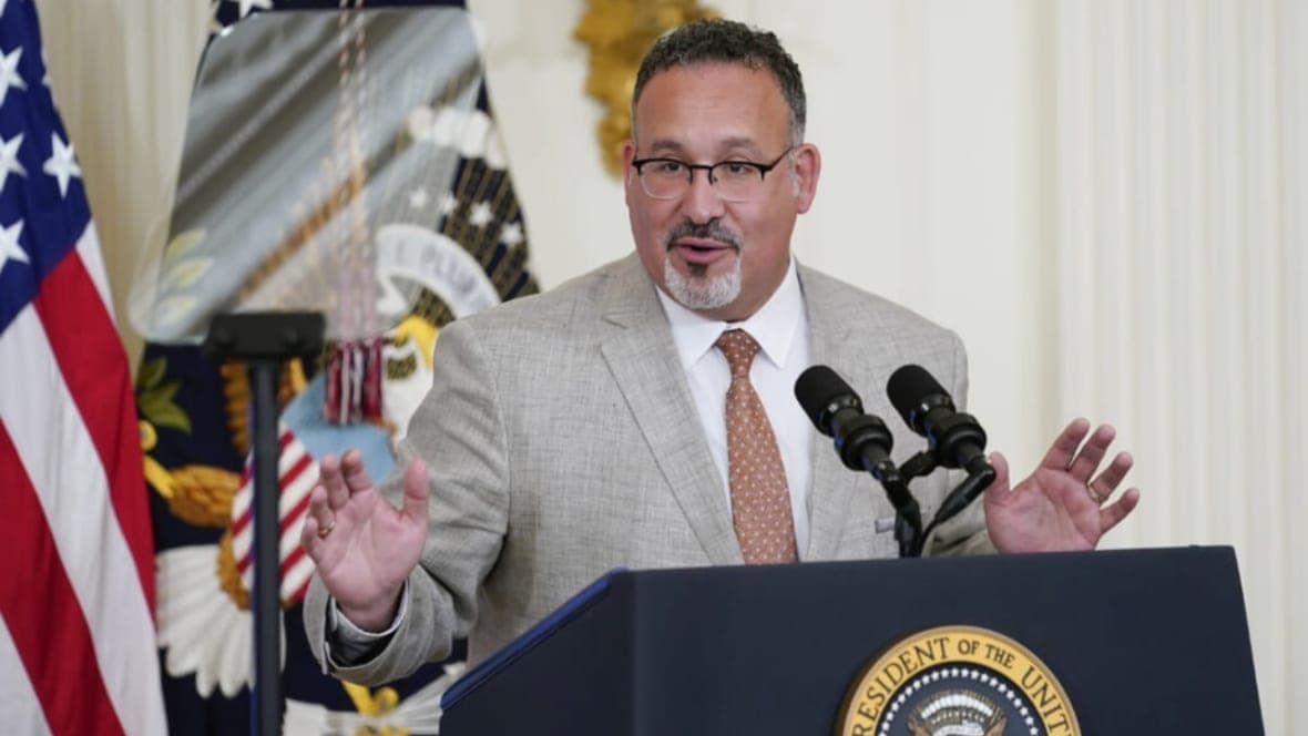 Education Secretary Miguel Cardona