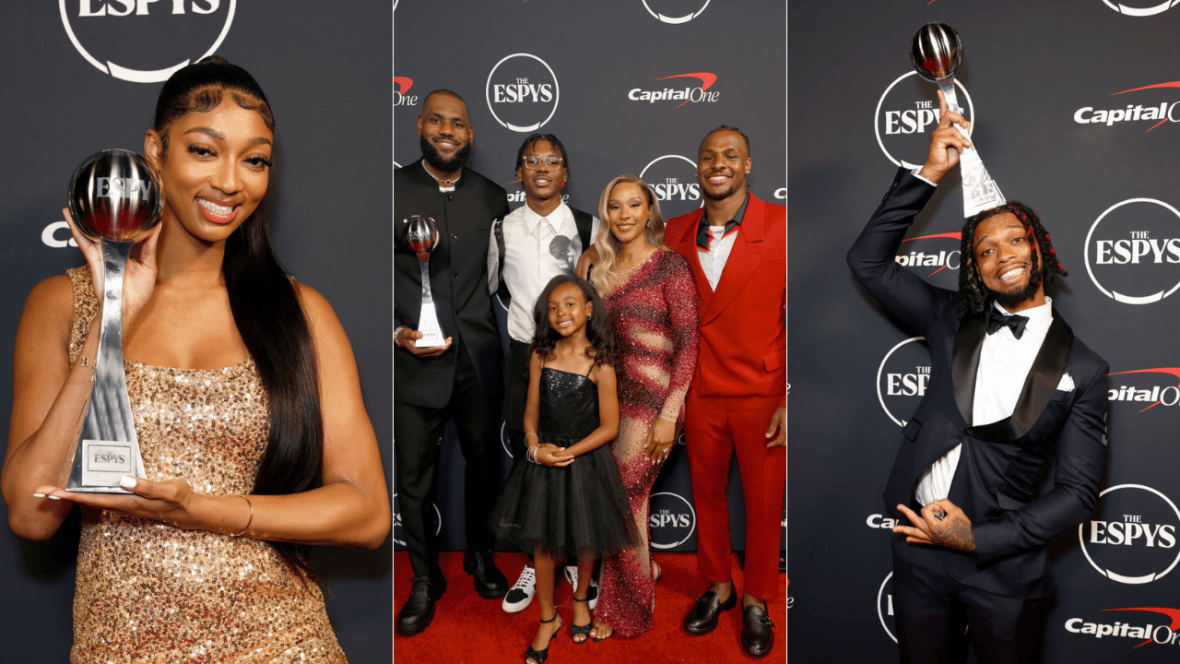 Lebron James Espys, Savannah James Espys, 2023 Espys, 2023 Espy Awards, 2023 ESPYS, 2023 ESPYS red carpet, 2023 Espys fashion 
theGrio.com