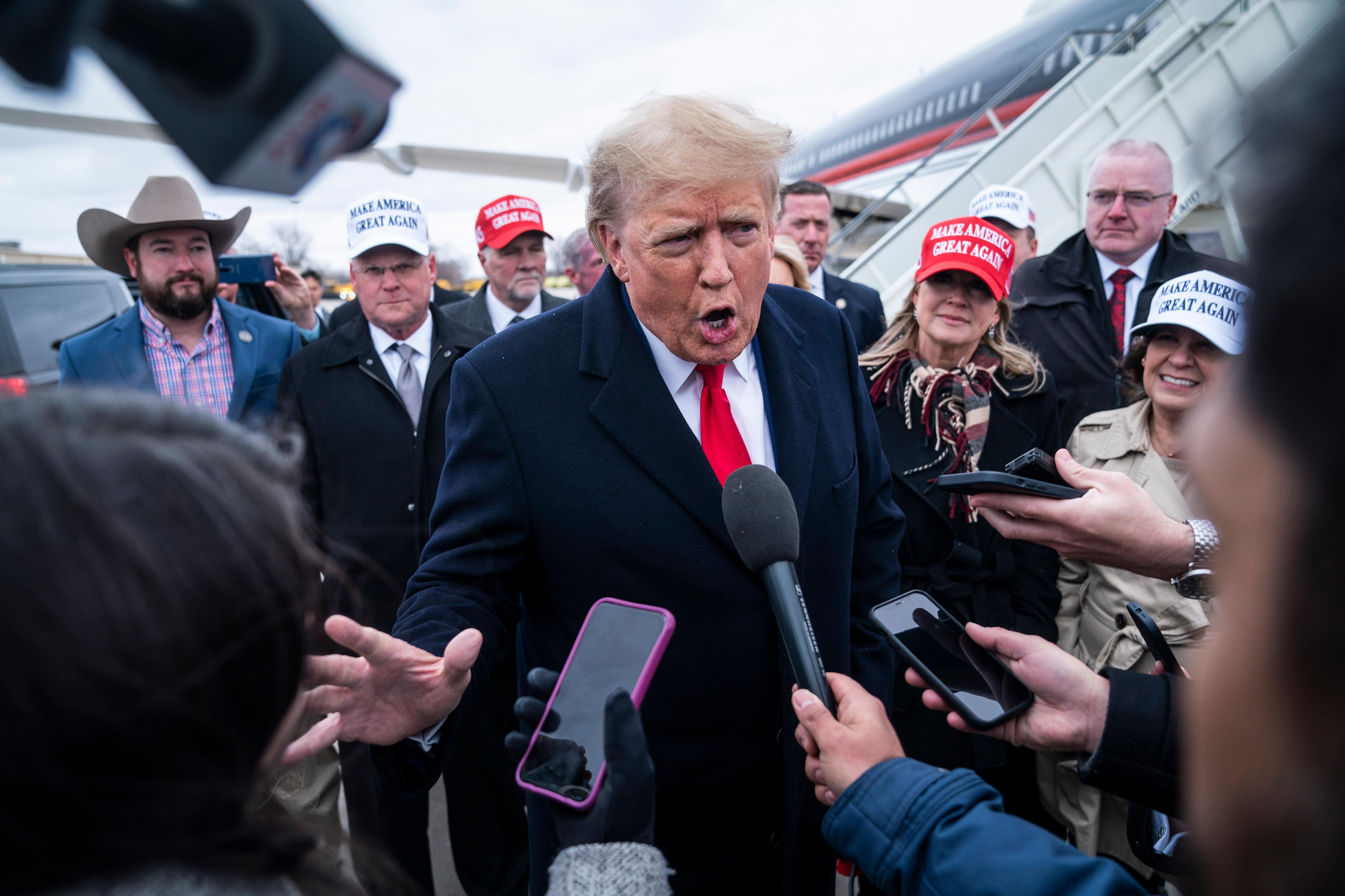 Former President Donald Trump