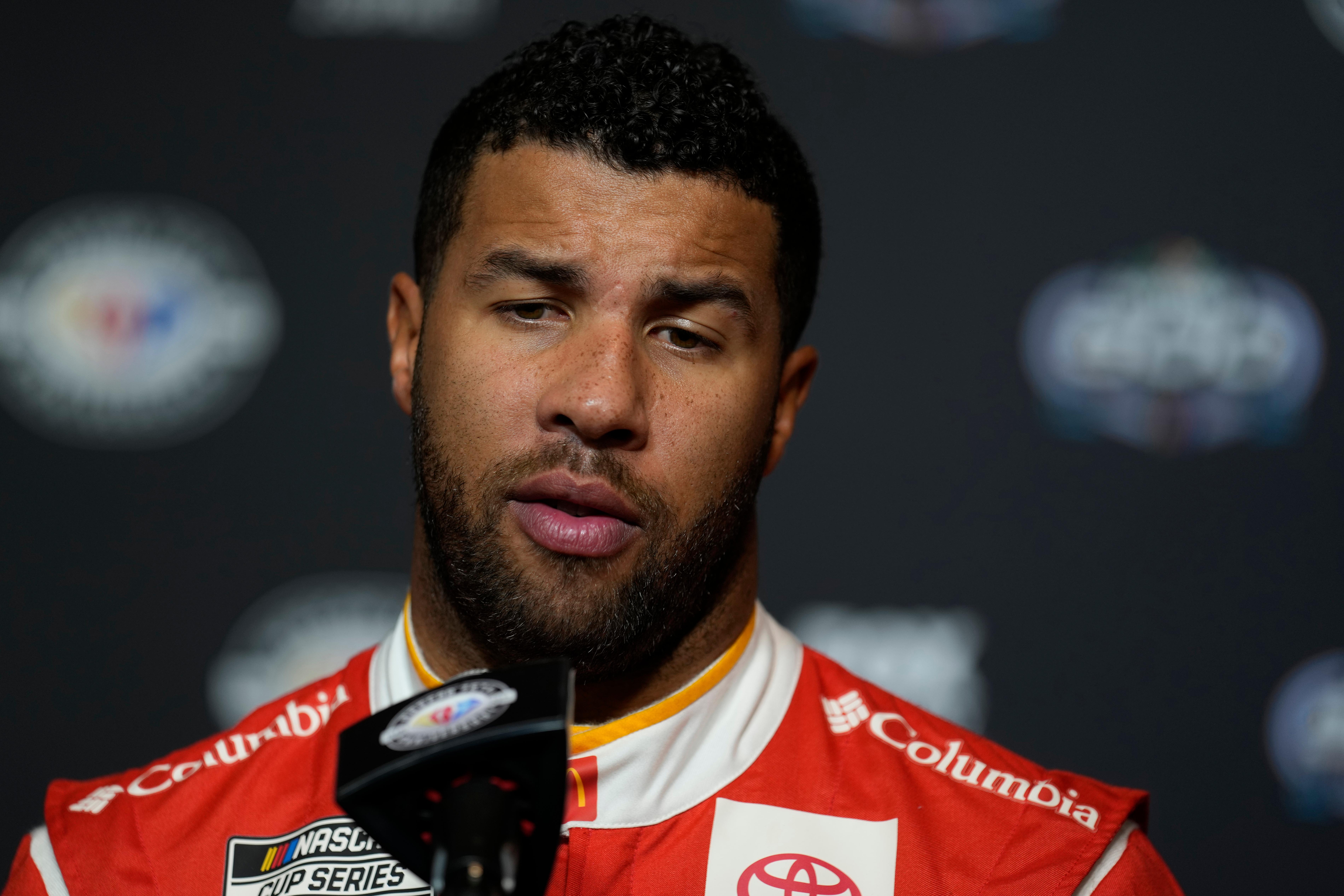 Racecar driver Bubba Wallace