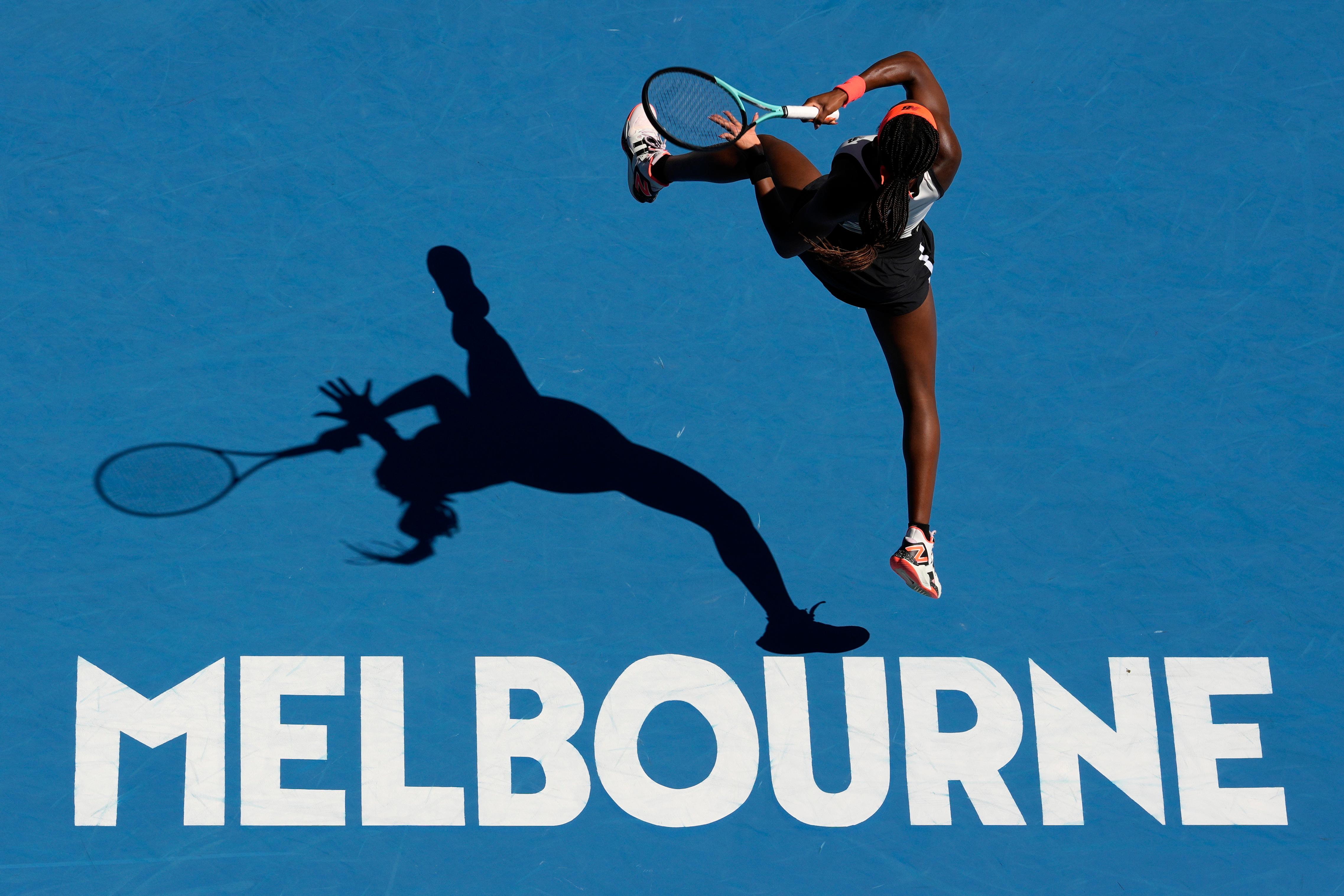 Tennis player Coco Gauff