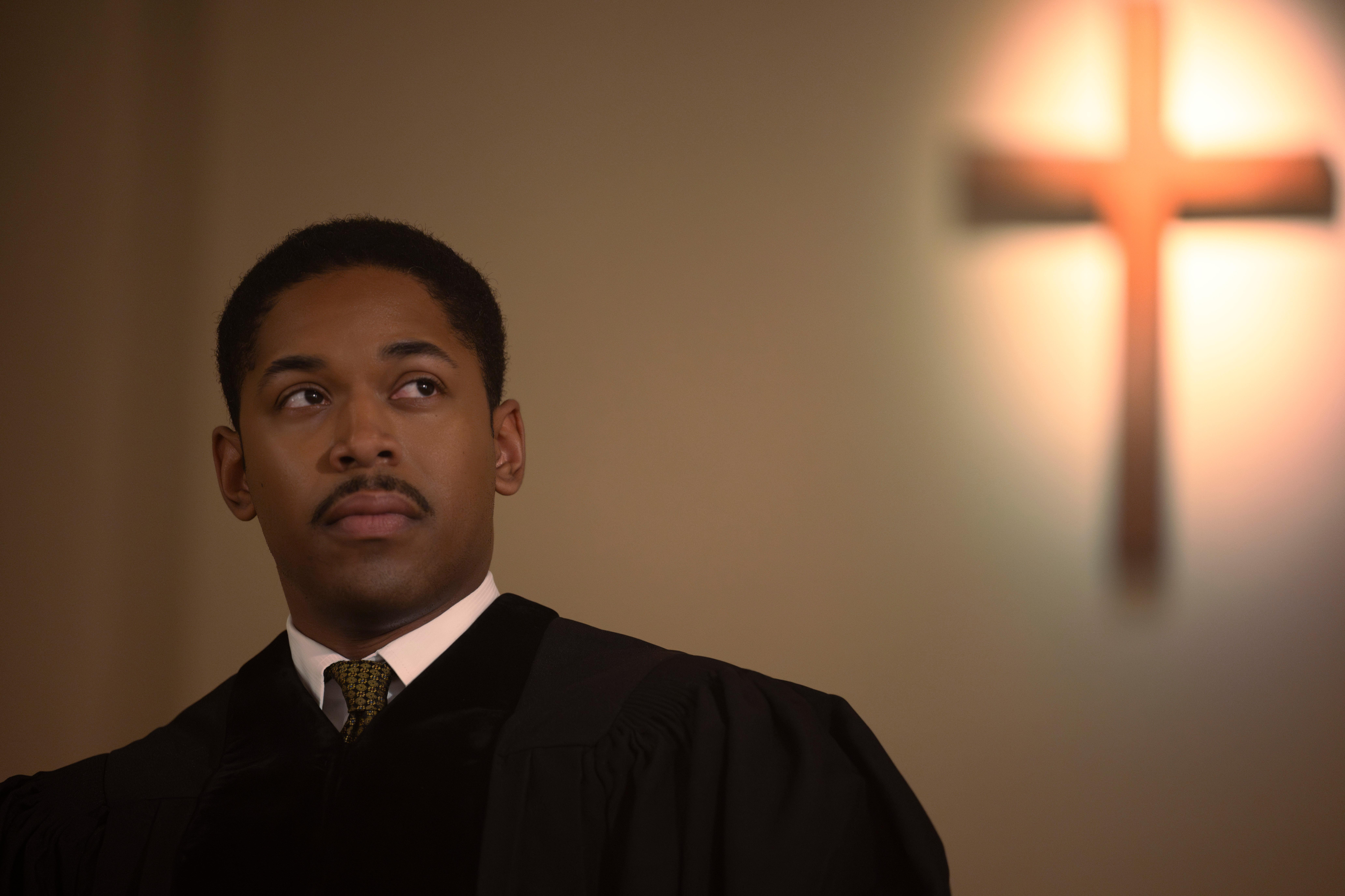 Kelvin Harrison Jr. as Martin Luther King Jr. in “Genius: MLK/X"