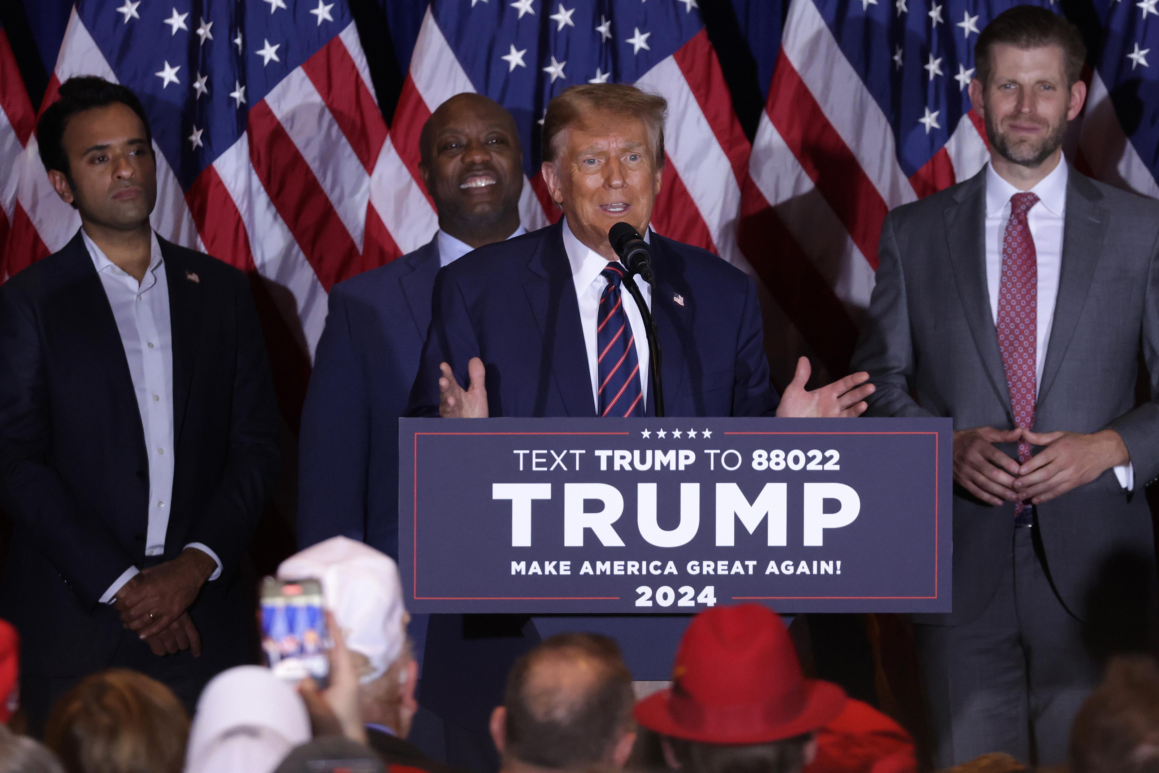 Former President Donald Trump