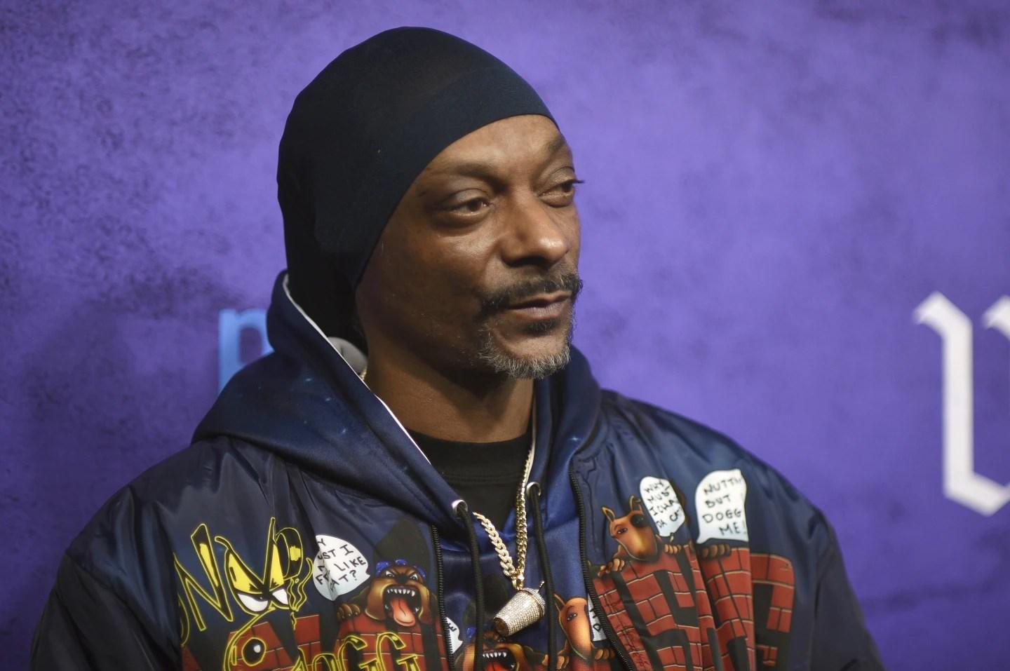 Rapper Snoop Dogg