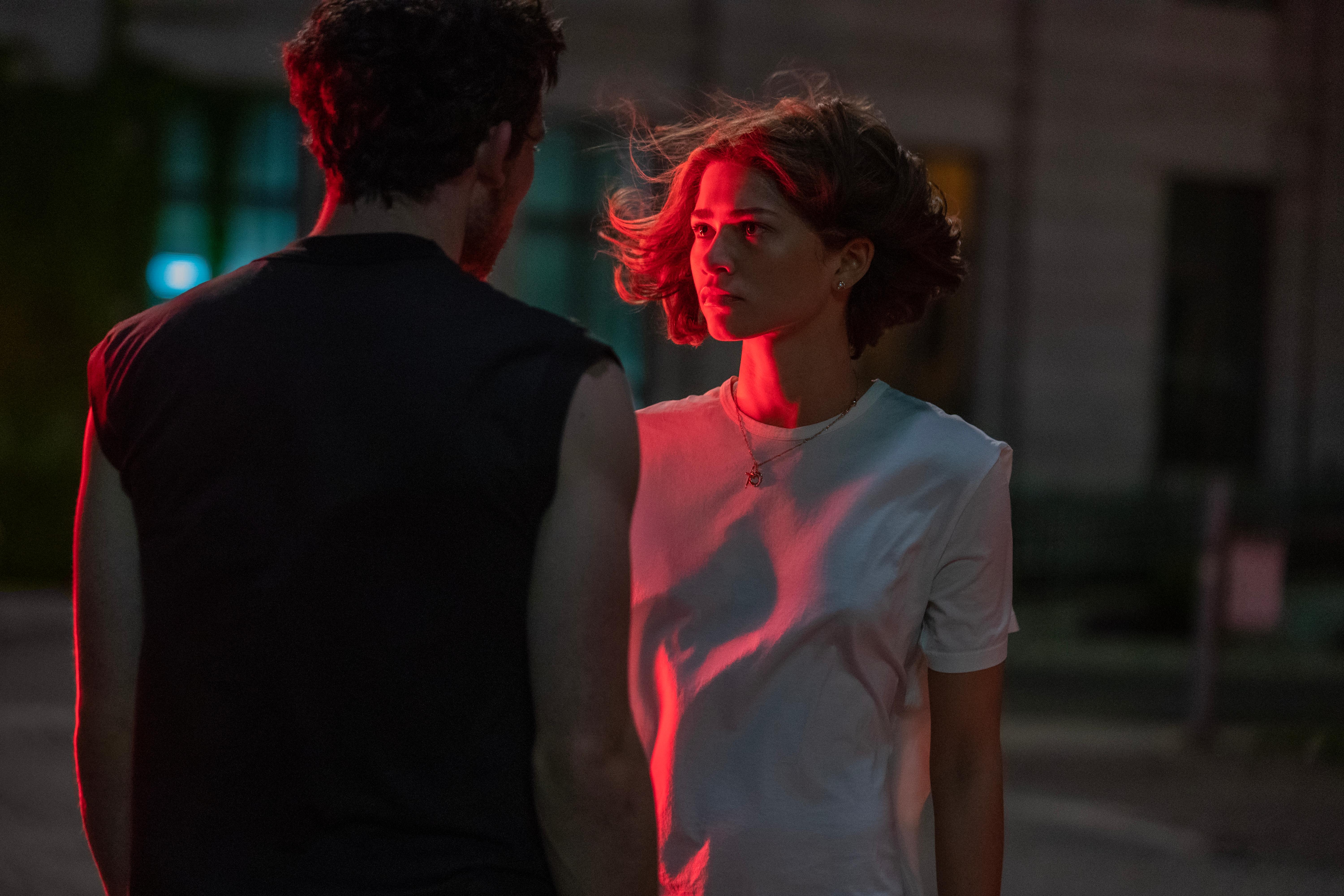 Actor Zendaya in “Challengers” 