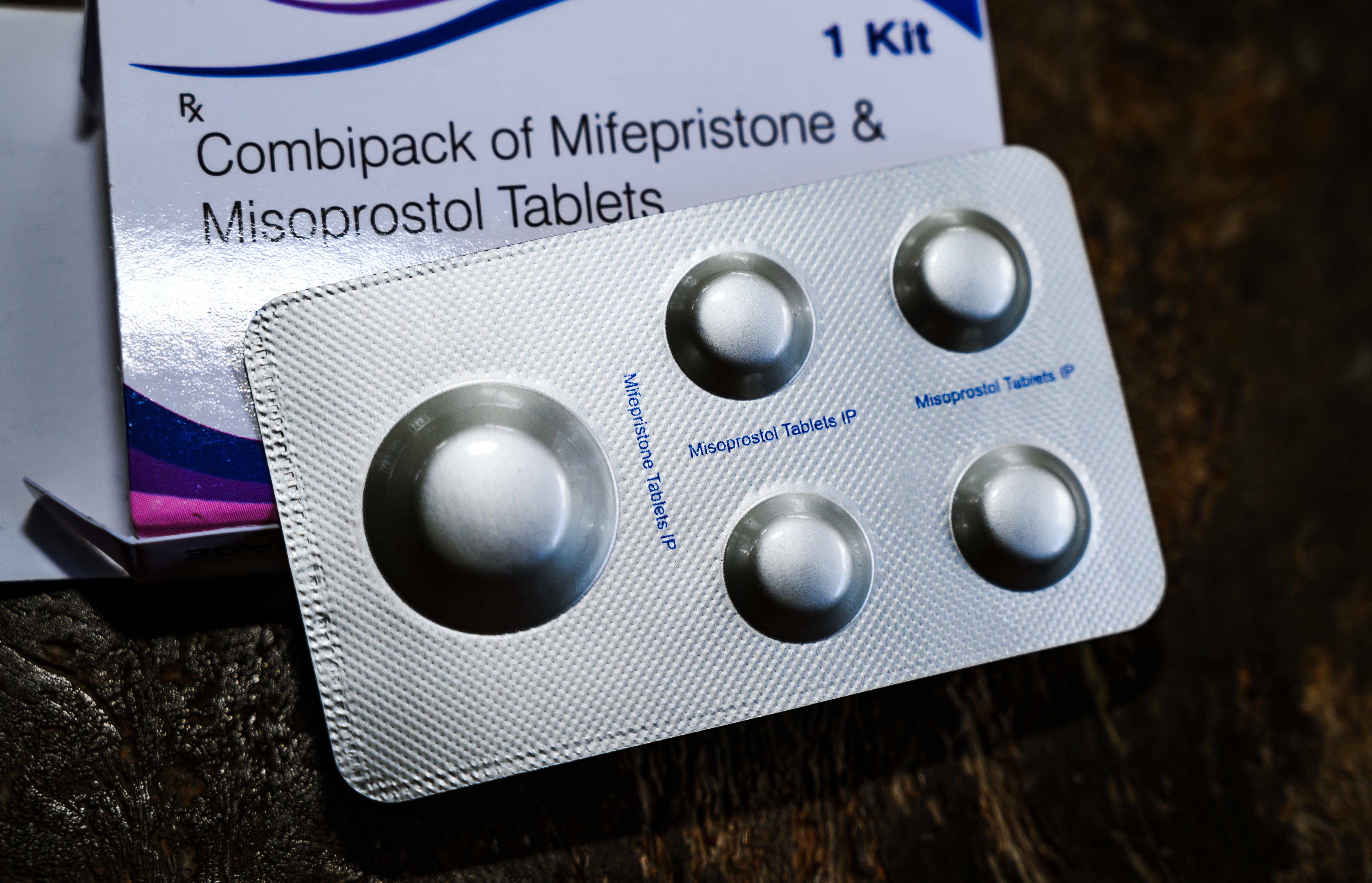 Mifepristone, also known as RU-486, a medication typically used to bring about a medical abortion