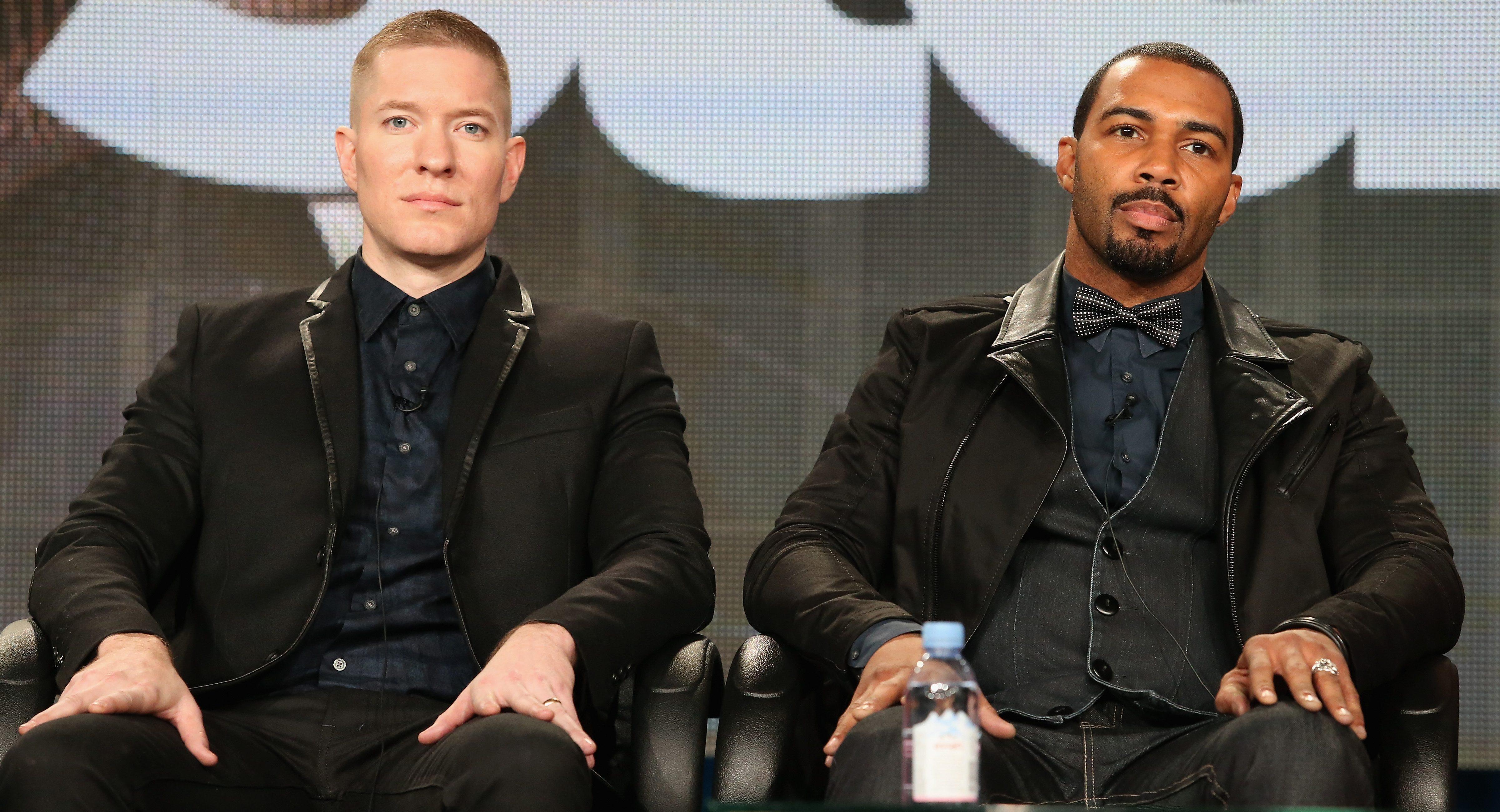 Actors Joseph Sikora and Omari Hardwick