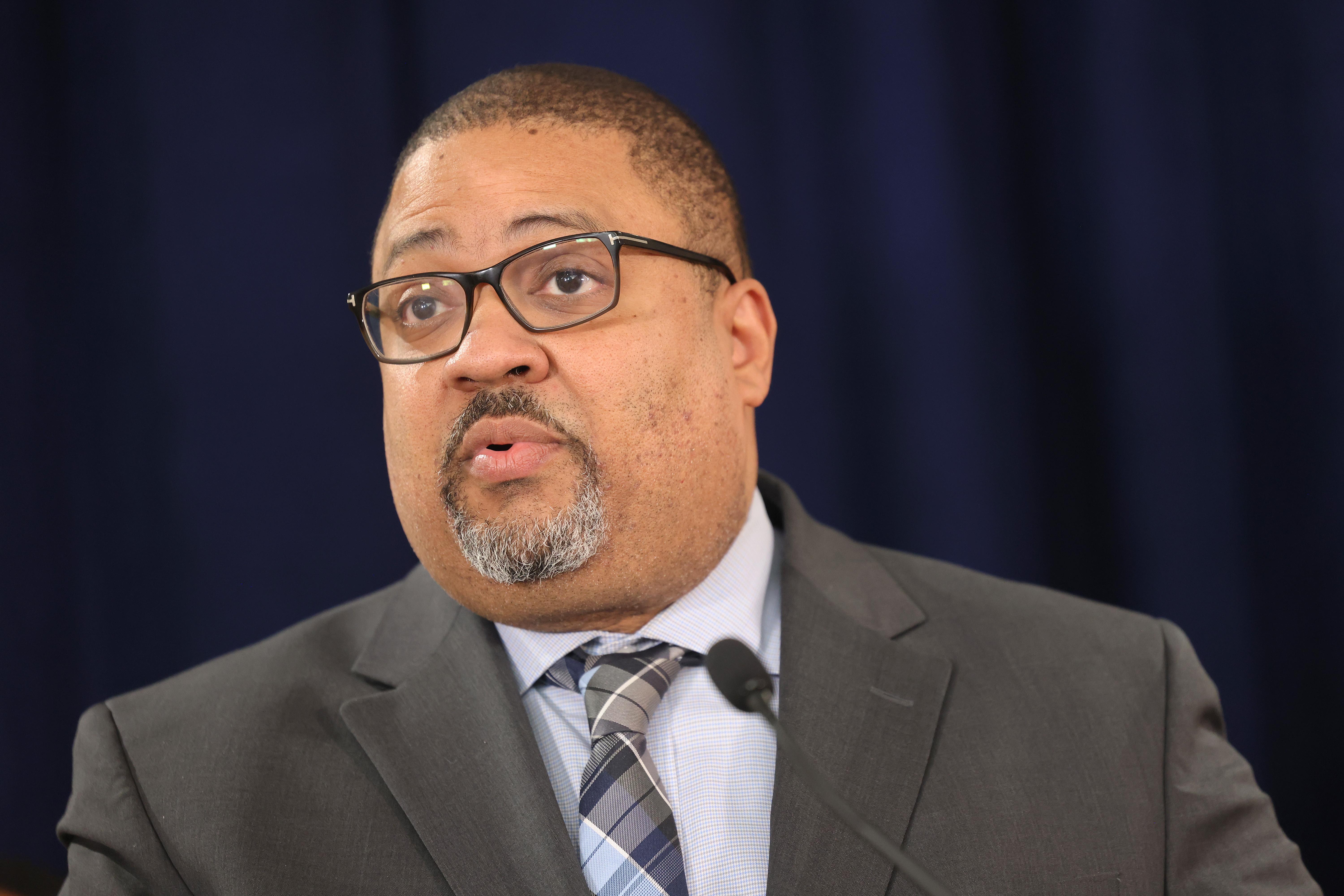 Manhattan District Attorney Alvin Bragg