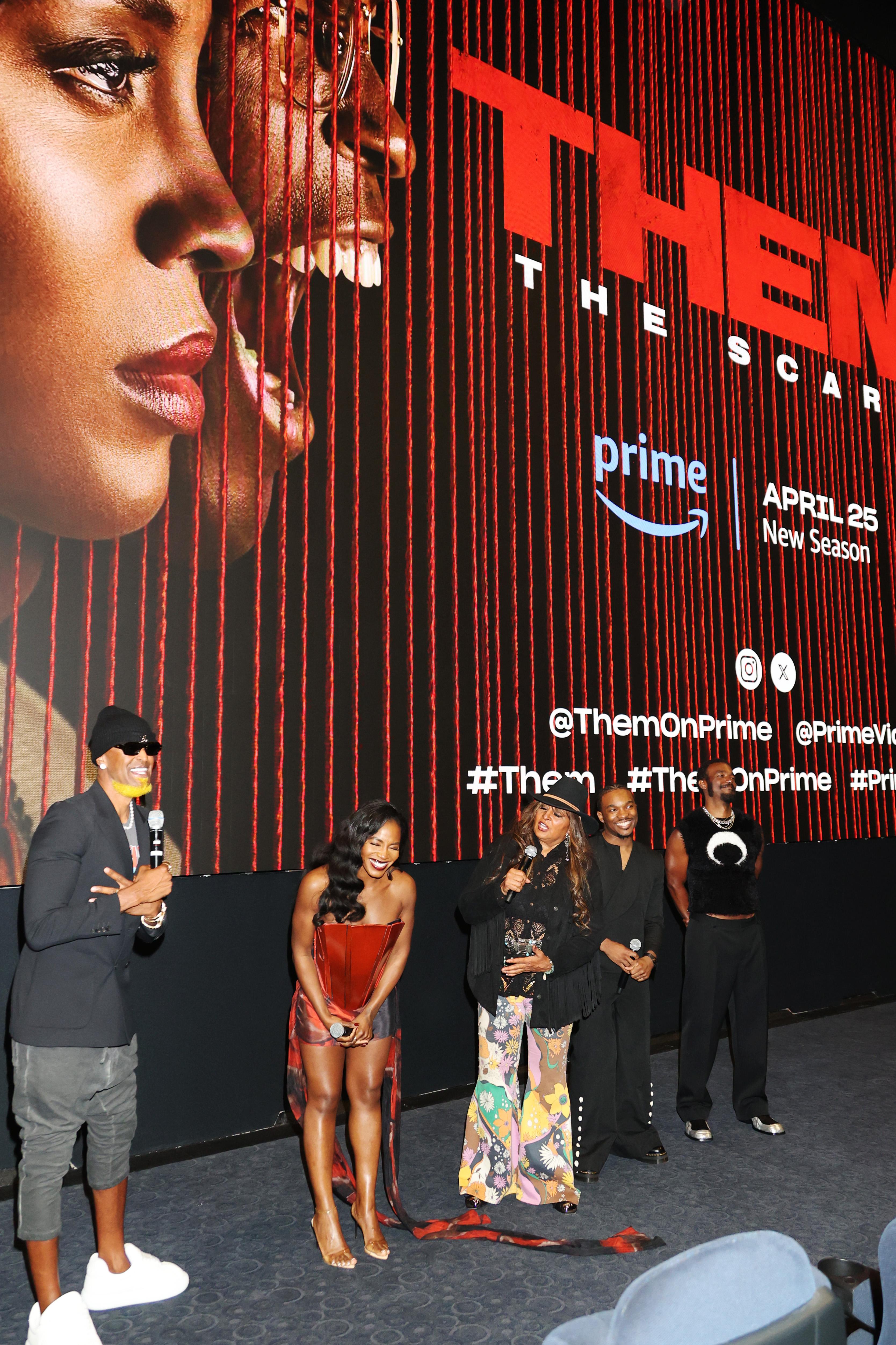 Little Marvin, Deborah Ayorinde, Pam Grier, Joshua J. Williams and Luke James