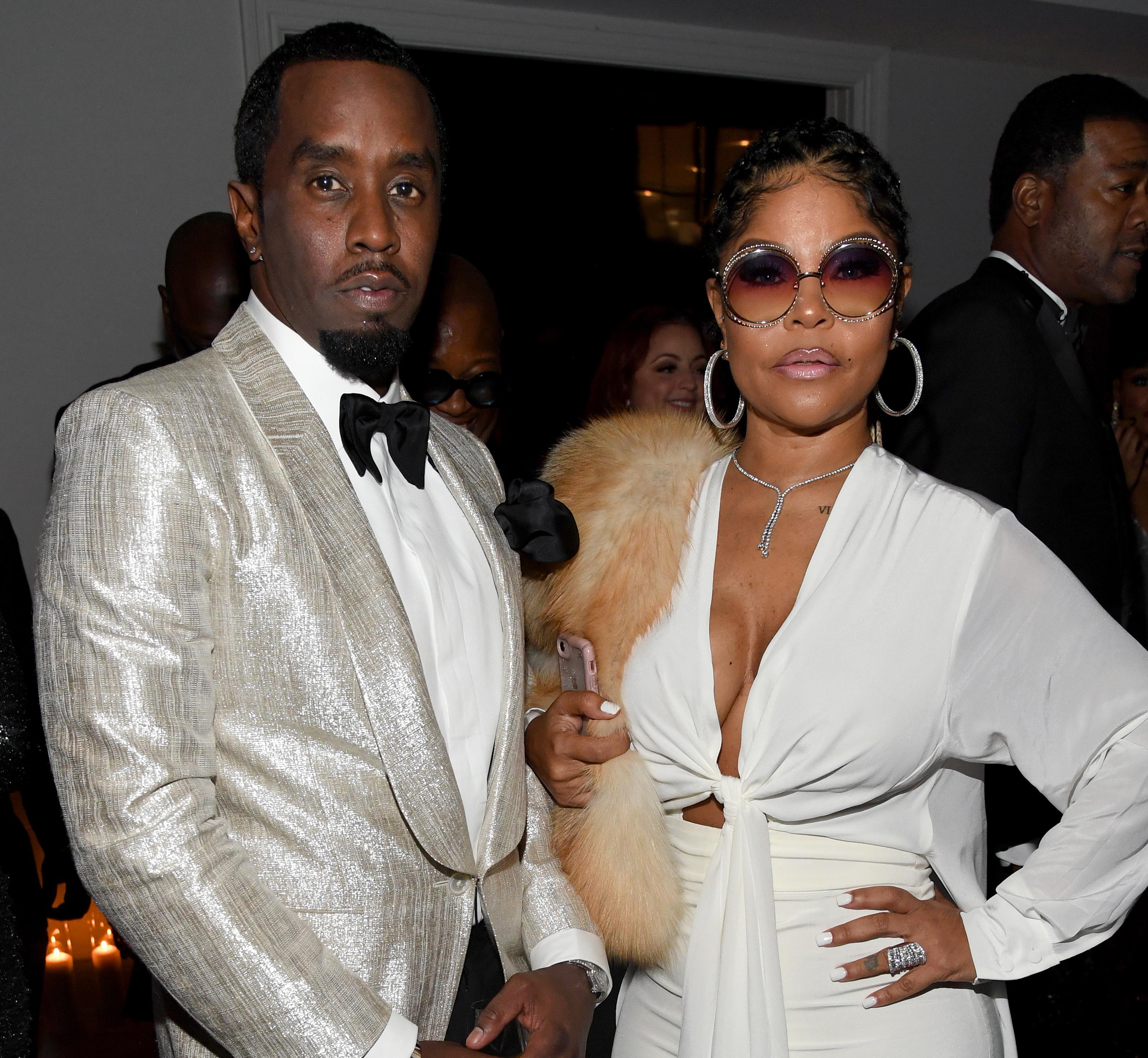 Rapper Sean "Diddy" Combs and fashion designer Misa Hylton