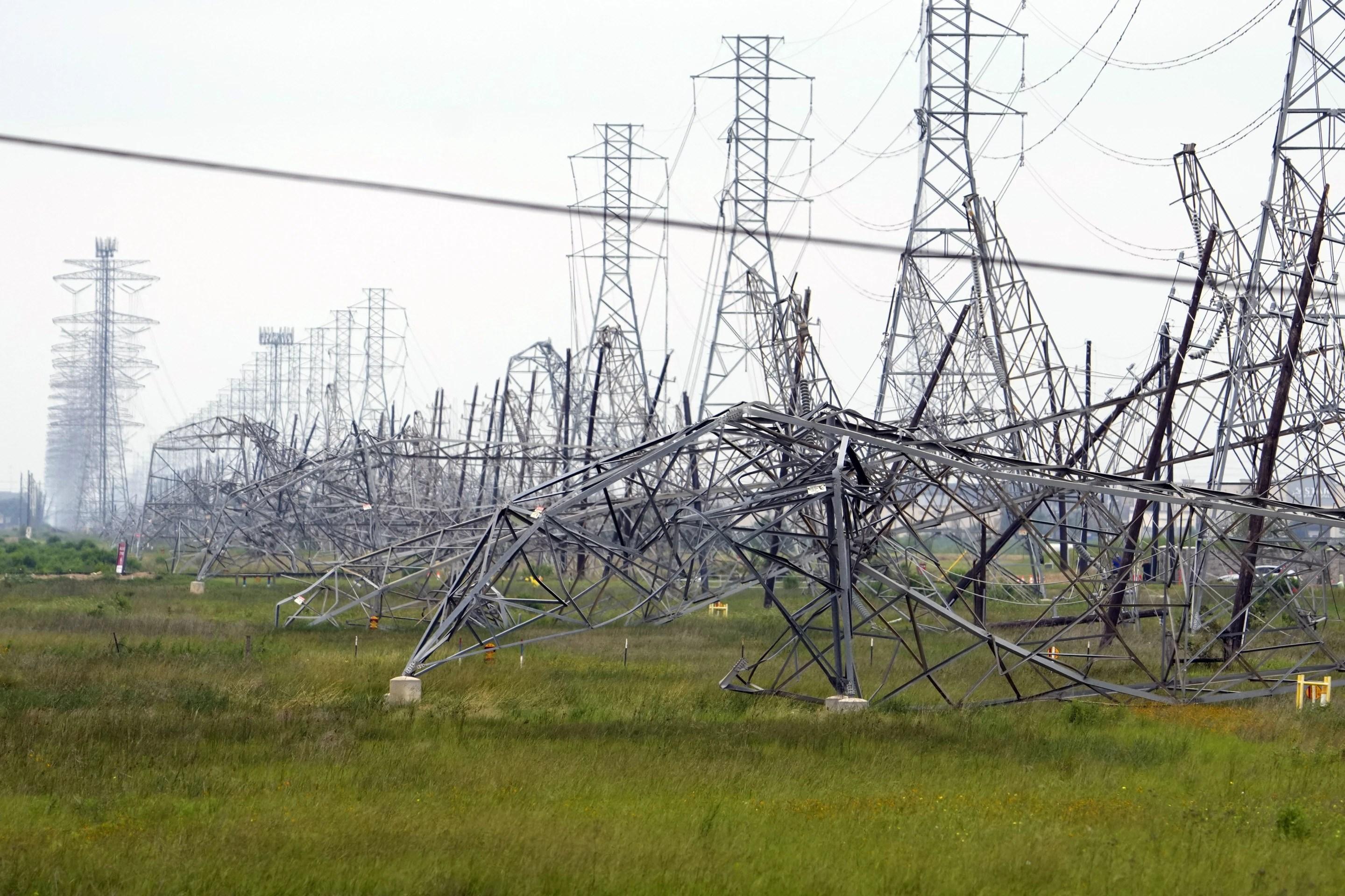 Downed power lines